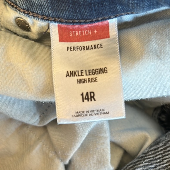 Express Ankle Legging High Rise Stretch+ Jeans - Picture 6 of 6